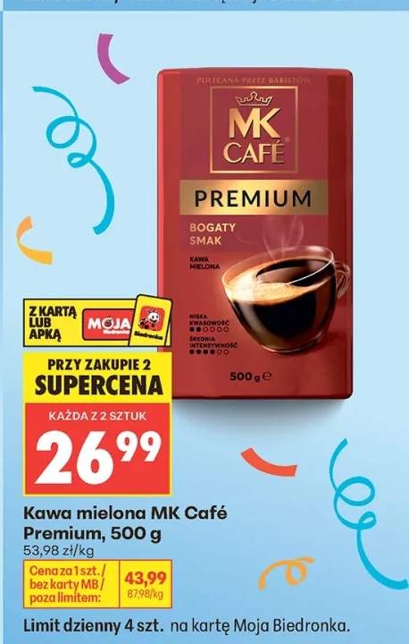 Kawa mielona MK Café Premium