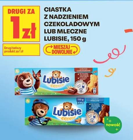 Ciastka mleczne Lubisie