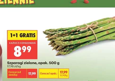 Szparagi zielone