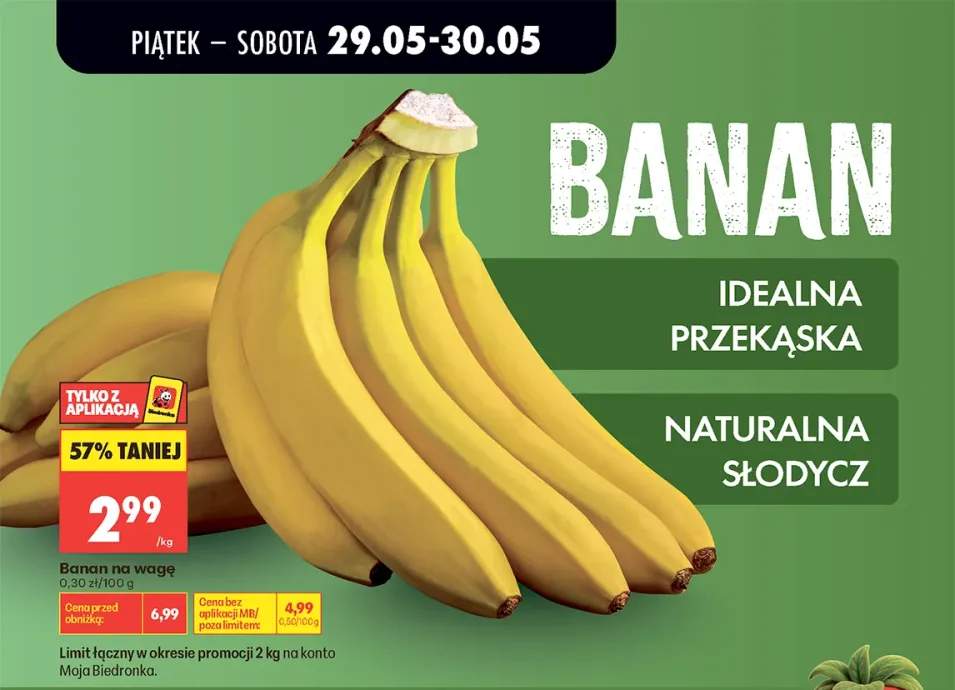 Banan na wagę