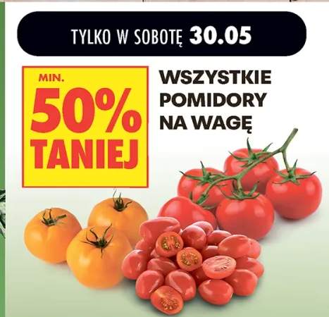 Pomidory na wagę
