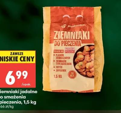 Ziemniaki jadalne do smażenia i pieczenia