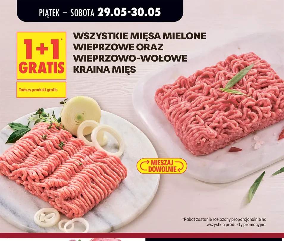 Mięso mielone wieprzowe Kraina Mięs