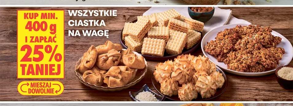 Ciastka na wagę
