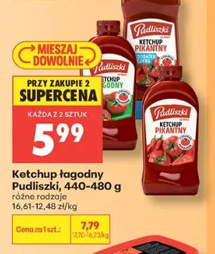 Ketchup łagodny Pudliszki