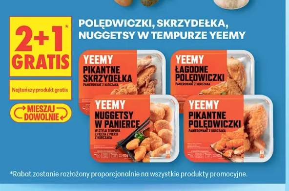 Pikantne polędwiczki panierowane z kurczaka Yeemy