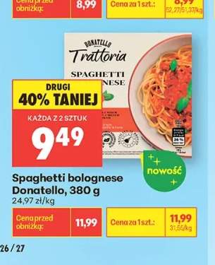 Spaghetti bolognese Donatello