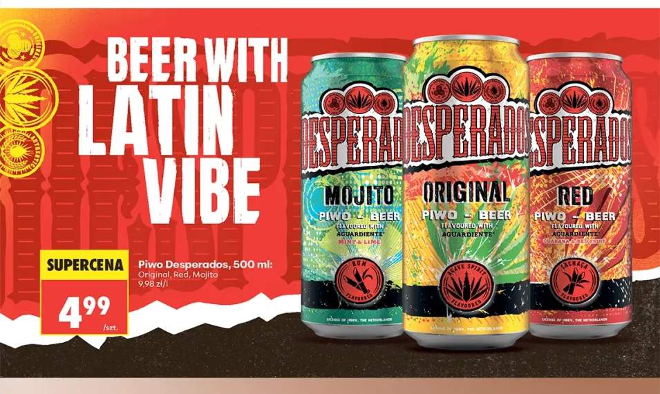 Piwo Desperados Red