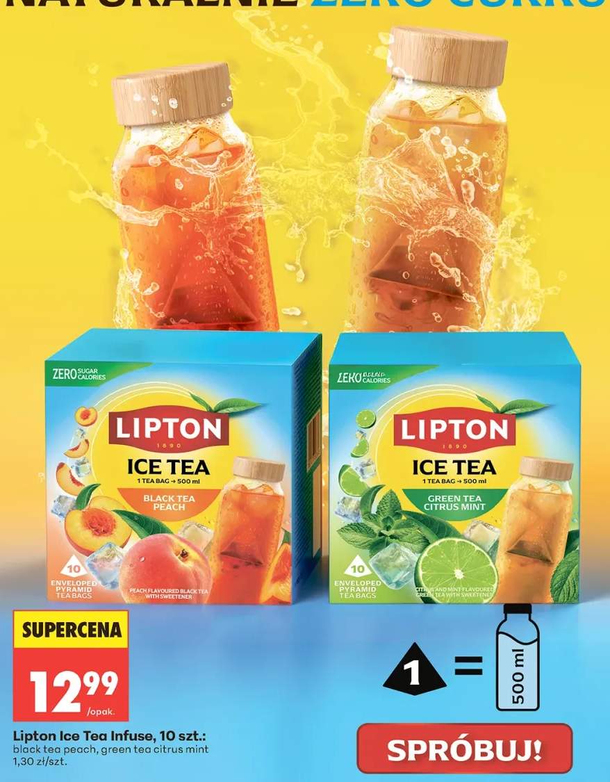 Herbata Lipton Ice Tea Infuse Green Tea Citrus Mint