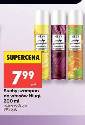 Suchy szampon do włosów Niuqi