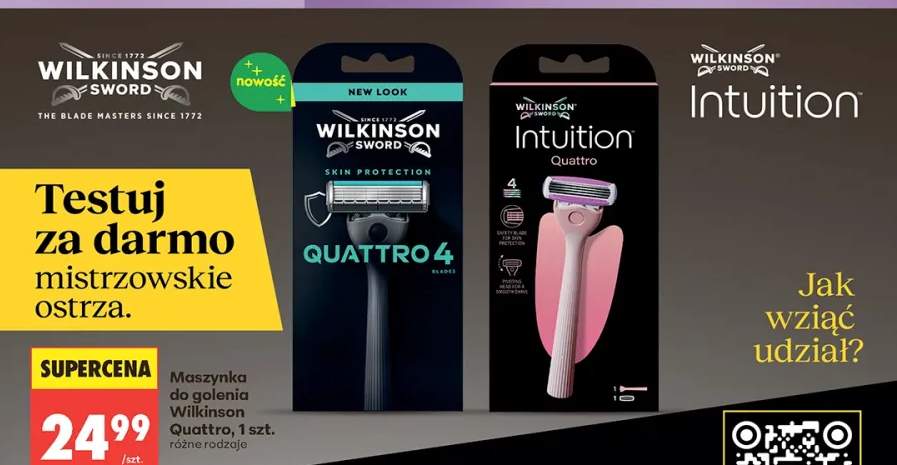 Maszynka do golenia Wilkinson Quattro