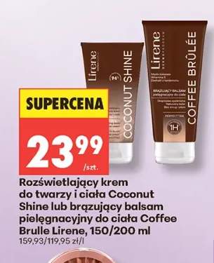 Brązujący balsam pielęgnacyjny do ciała Coffee Brulle Lirene