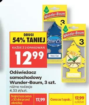 Odświeżacz samochodowy Wunder-Baum