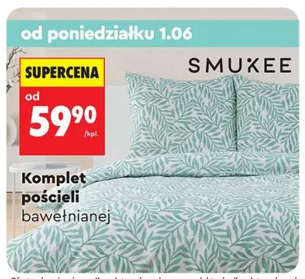 Komplet pościeli bawełnianej SMUKEE