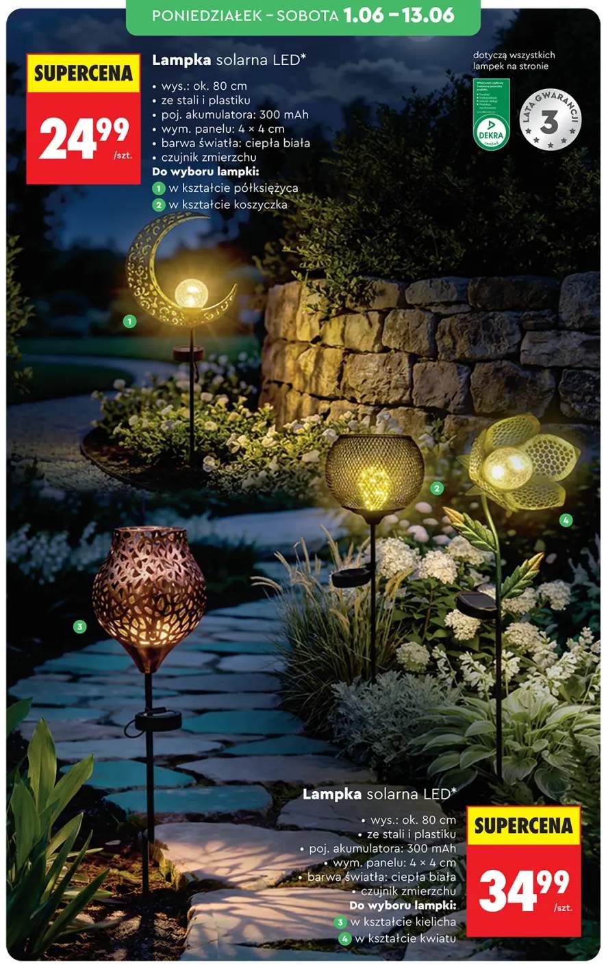 Lampka solarna LED