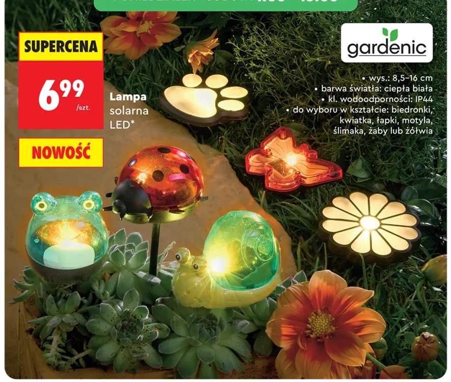 Lampa solarna LED Gardenic