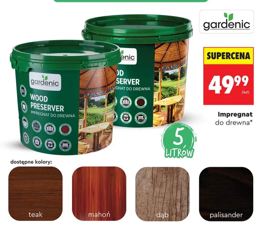 Impregnat do drewna gardenic