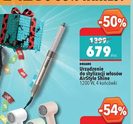 Urządzenie do stylizacji włosów DREAME AirStyle Shine 1200W 4 końcówki