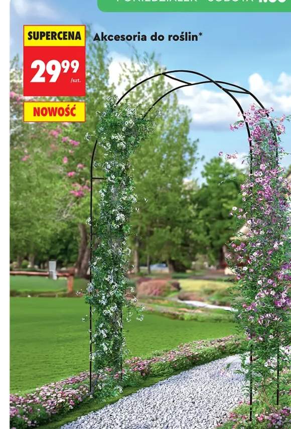 Pergola w kształcie łuku 180x120cm