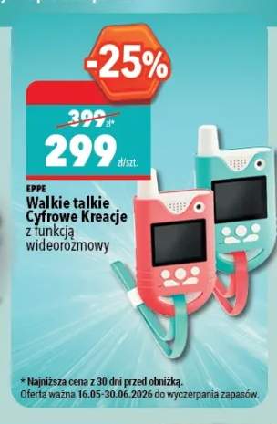 Walkie talkie Cyfrowe Kreacje z funkcją wideorozmowy EPPE