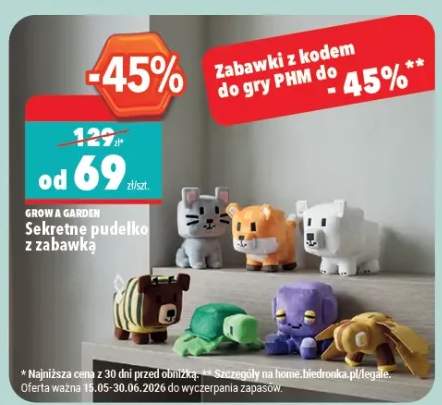 Sekretne pudełko z zabawką GROW A GARDEN