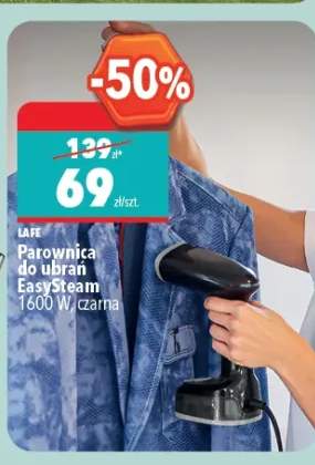 Parownica do ubrań LAFE EasySteam 1600W czarna