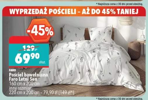 Pościel bawełniana FARO Letni Sen 220cm x 200cm