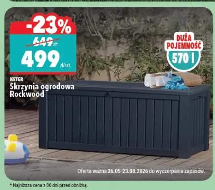 Skrzynia ogrodowa Rockwood 570l Keter