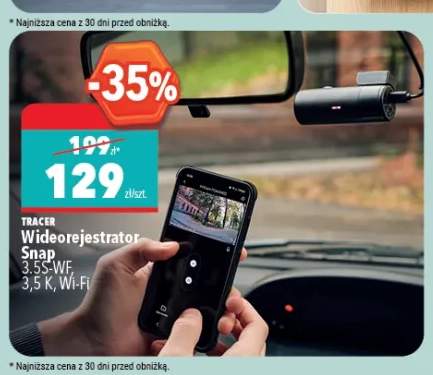 Wideorejestrator TRACER Snap 3.5S-WF 3,5 K Wi-Fi