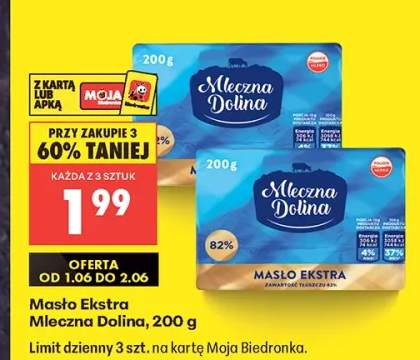Masło Ekstra Mleczna Dolina
