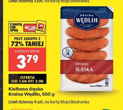 Kiełbasa śląska Kraina Wędlin