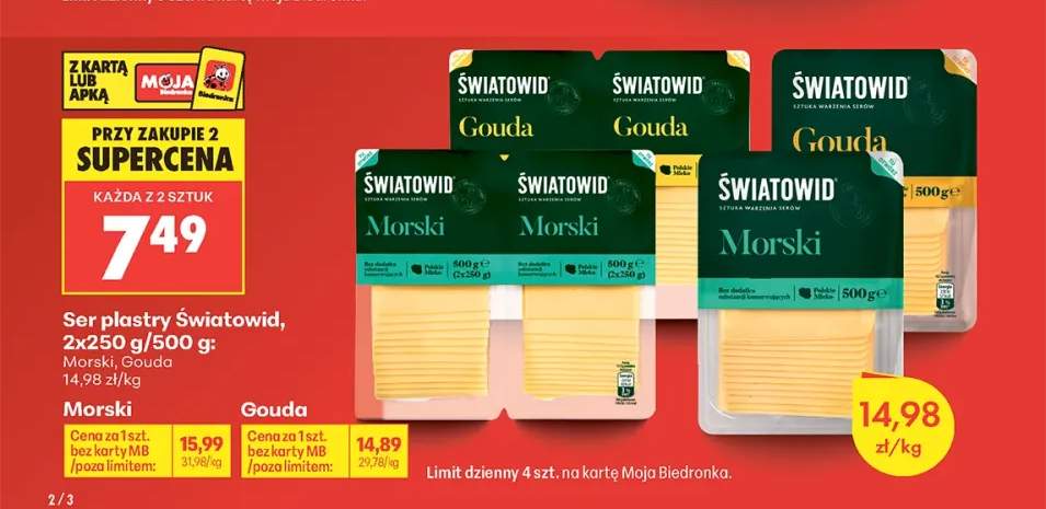 Ser plastry Światowid Gouda