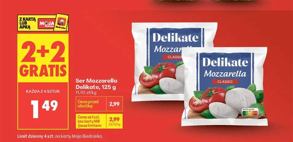 Ser Mozzarella Delikate
