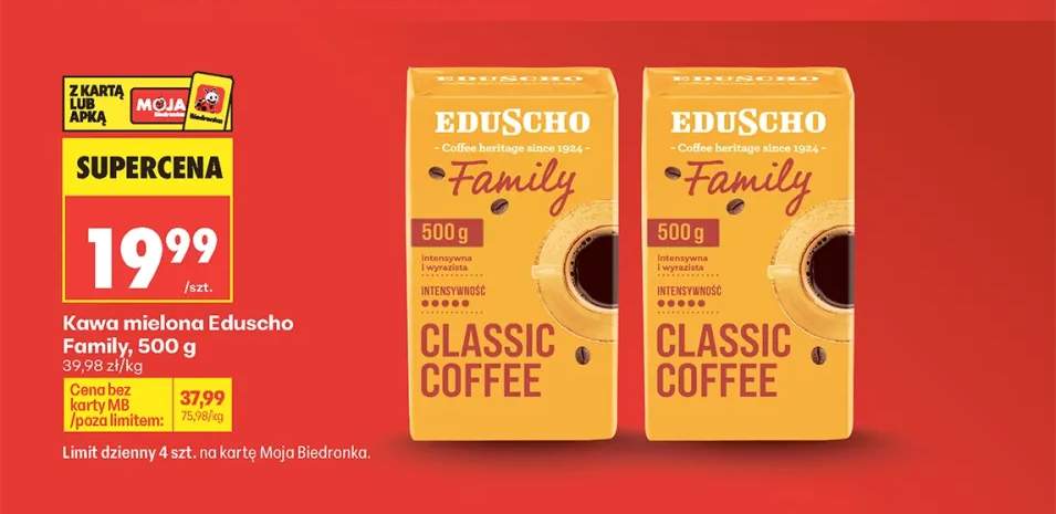 Kawa mielona Eduscho Family Classic Coffee