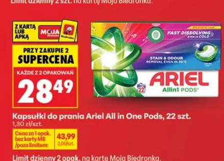 Kapsułki do prania Ariel All in One Pods