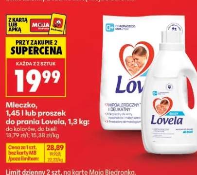 Proszek do prania Lovela do kolorów