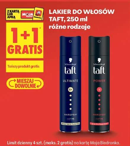 Lakier do włosów Taft Ultimate 250ml