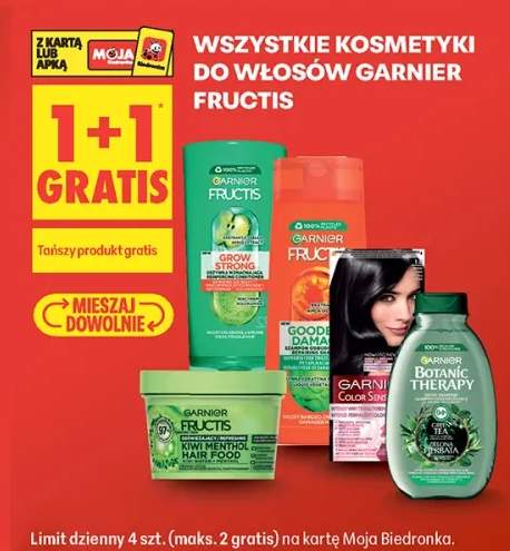 Kosmetyki do włosów Garnier Fructis