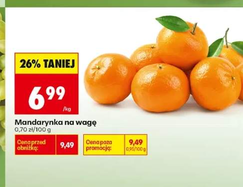Mandarynka na wagę