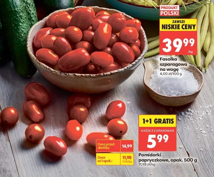 Pomidorki papryczkowe