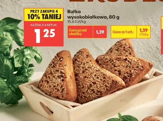 Bułka wysokobiałkowa