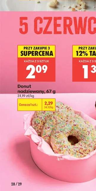 Donut nadziewany
