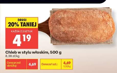 Chleb w stylu włoskim