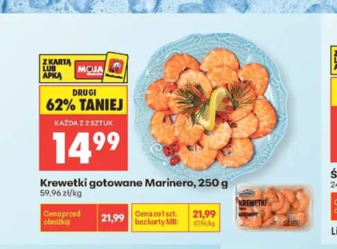 Krewetki gotowane Marinero