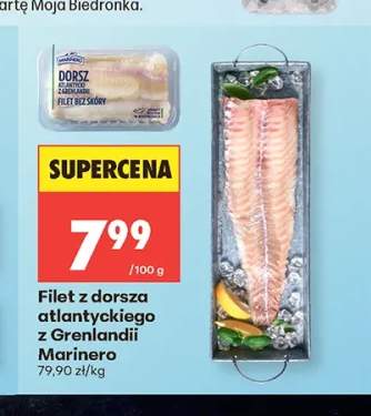 Filet z dorsza atlantyckiego z Grenlandii Marinero