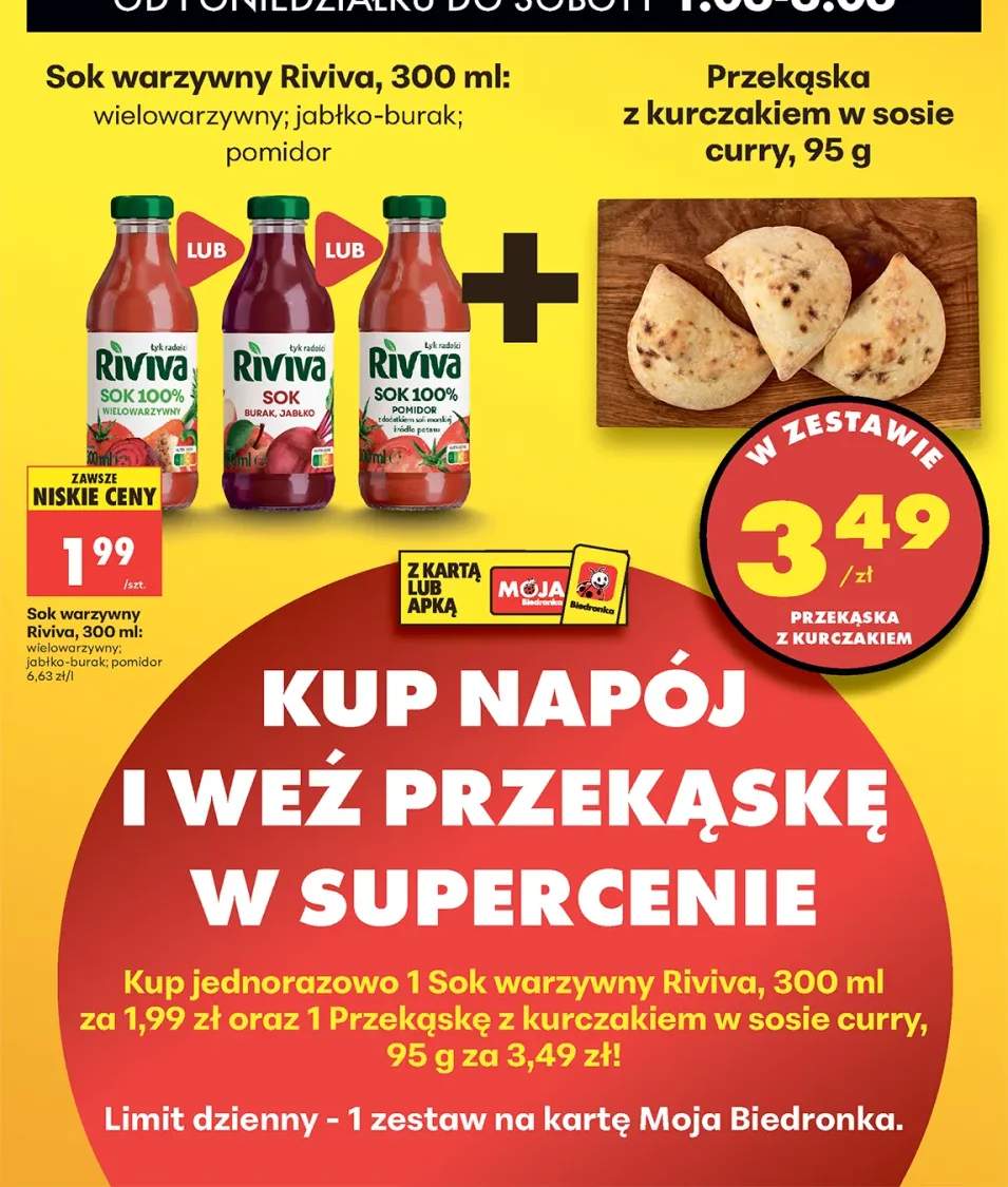 Przekąska z kurczakiem w sosie curry