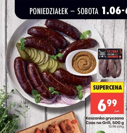 Kaszanka gryczana Czas na Grill