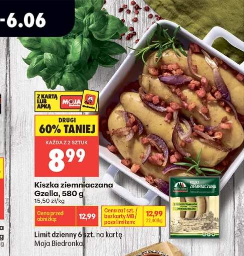 Kiszka ziemniaczana Gzella