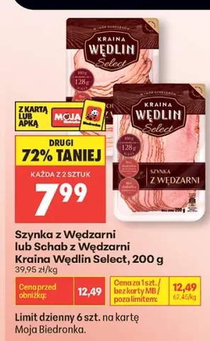 Szynka z Wędzarni Kraina Wędlin Select