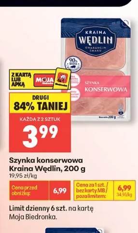 Szynka konserwowa Kraina Wędlin